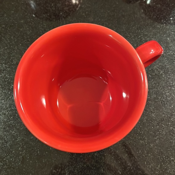 Scarlet Mug Fiesta HCL (Intro 2004) by HOMER LAUGHLIN - Set of 4 - Picture 6 of 6